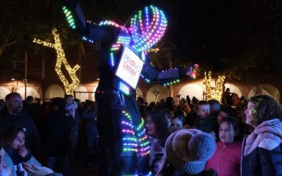 L’encesa dels llums dona la benvinguda a la campanya comercial