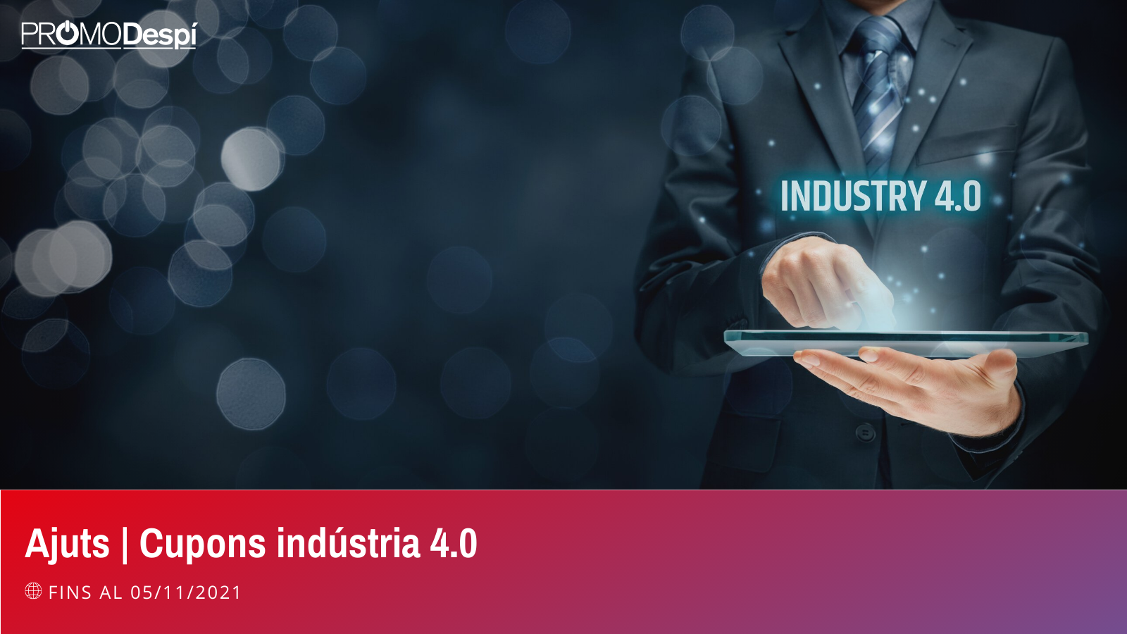 S’obre la segona convocatòria per a l’any 2021 de la línia de cupons indústria 4.0