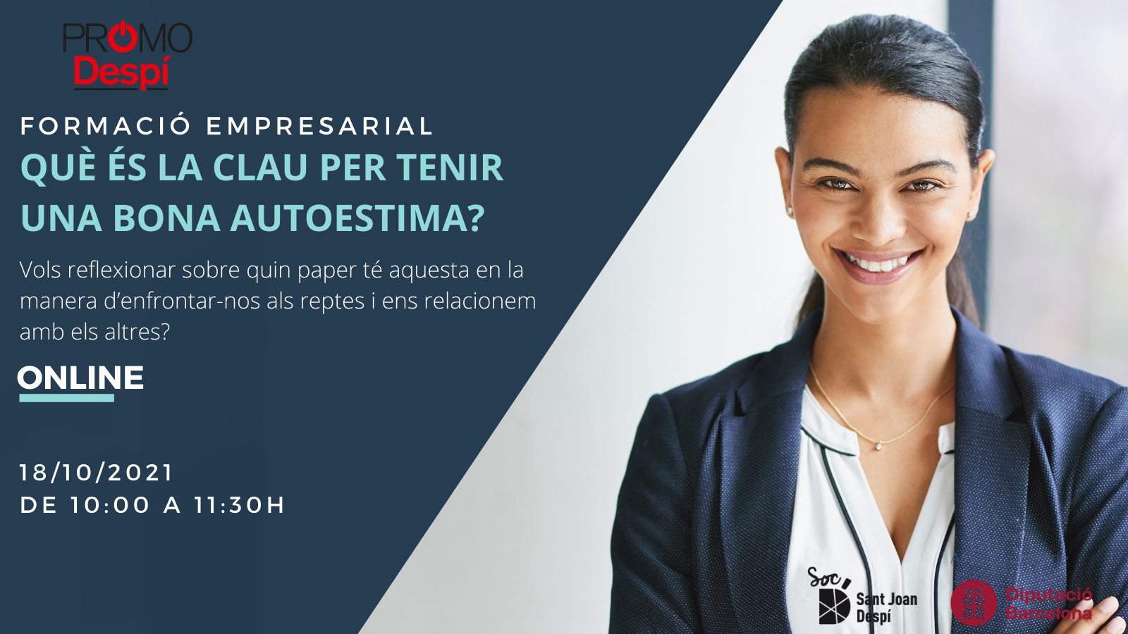 WEBINAR | QUÈ ÉS CLAU PER TENIR UNA BONA AUTOESTIMA?