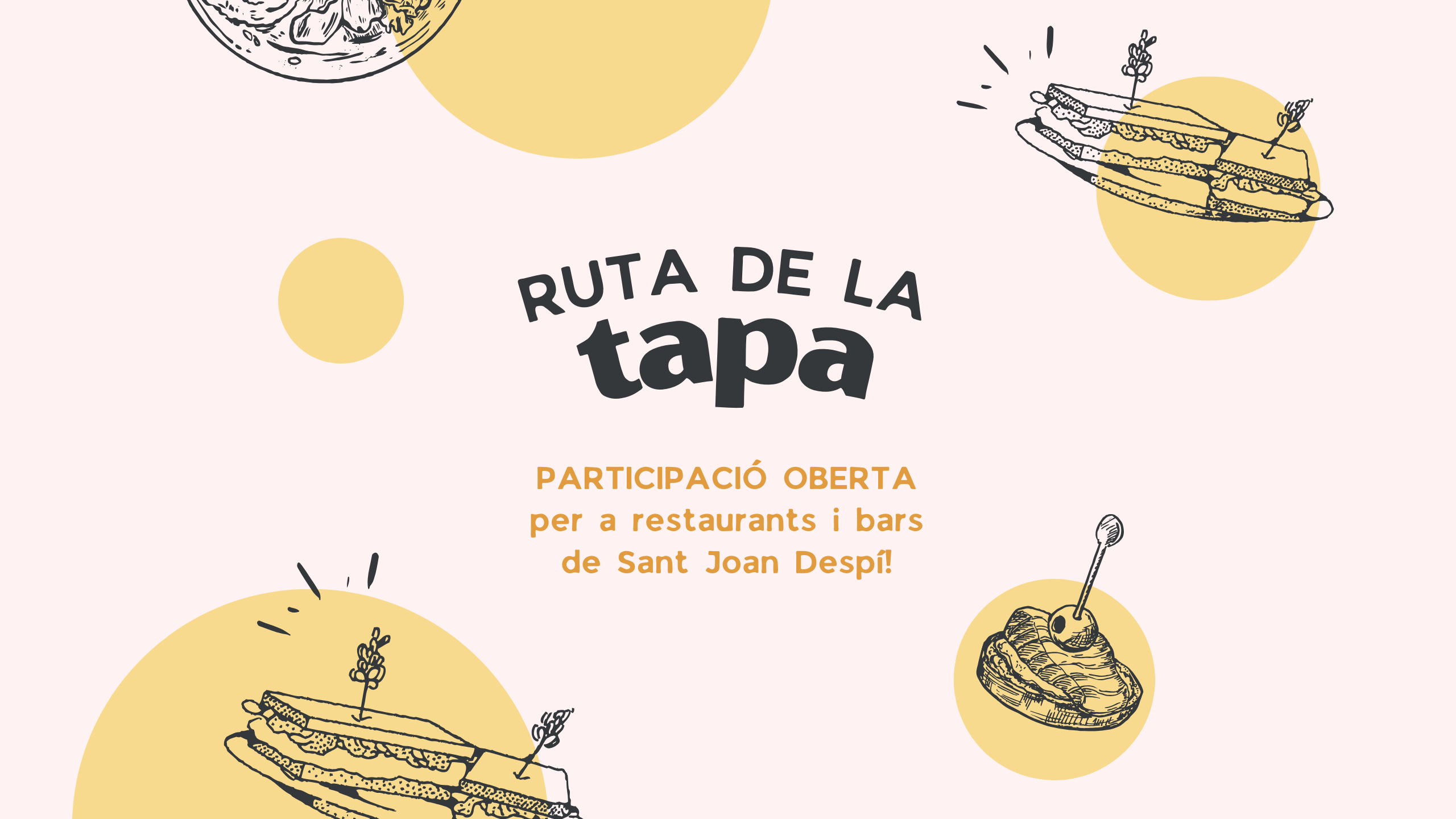 Ruta de la Tapa: Inscripcions obertes a la restauració de Sant Joan Despí