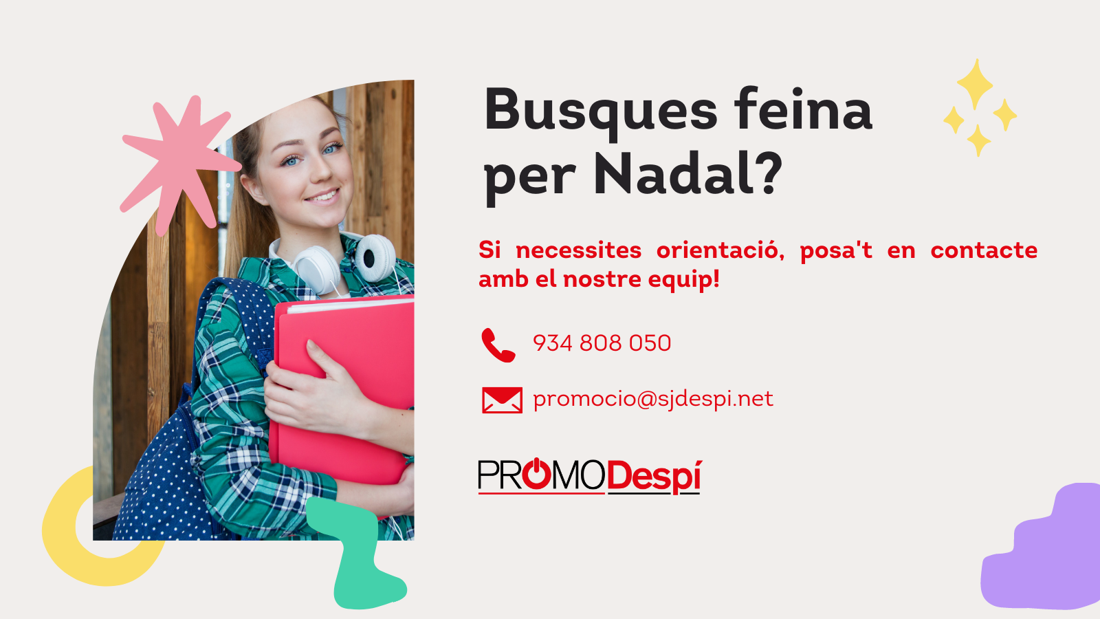 BUSQUES FEINA PER NADAL?