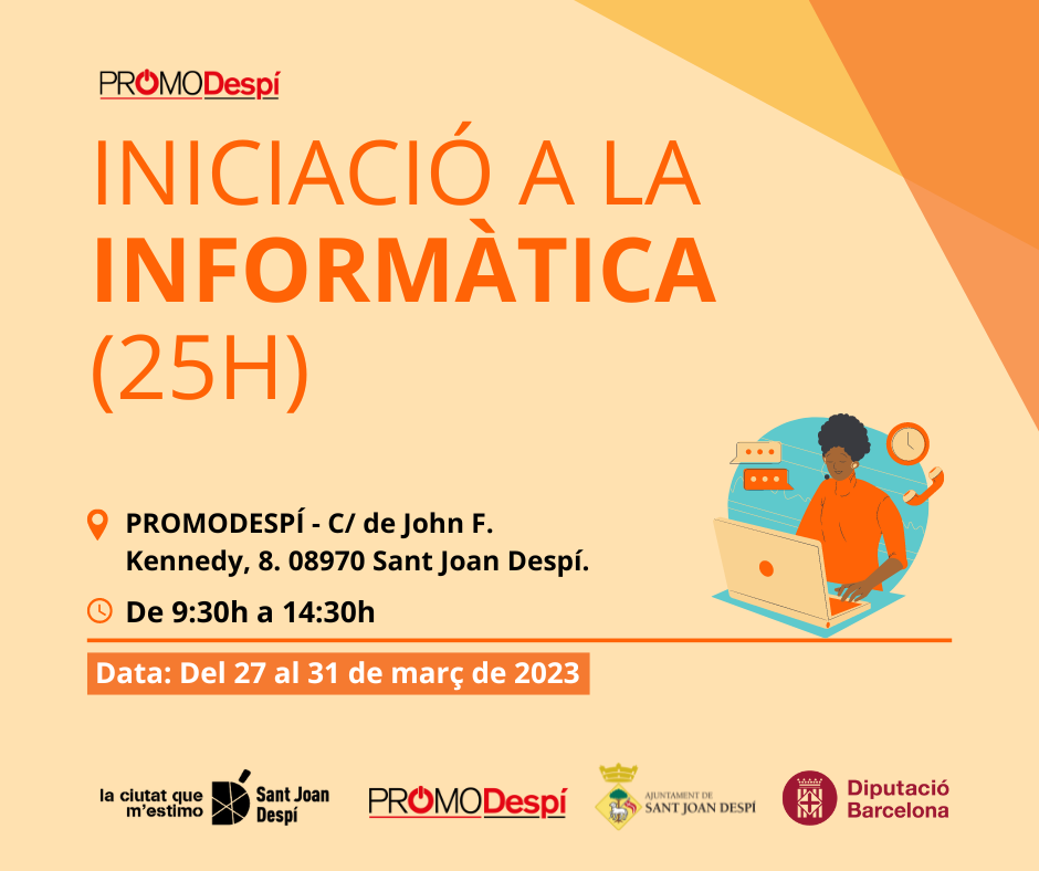 FORMACIÓ OCUPACIONAL | INICIACIÓ A LA INFORMÀTICA (25h)