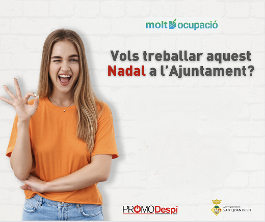 Selecció de joves per treballar al Nadal a l’Ajuntament