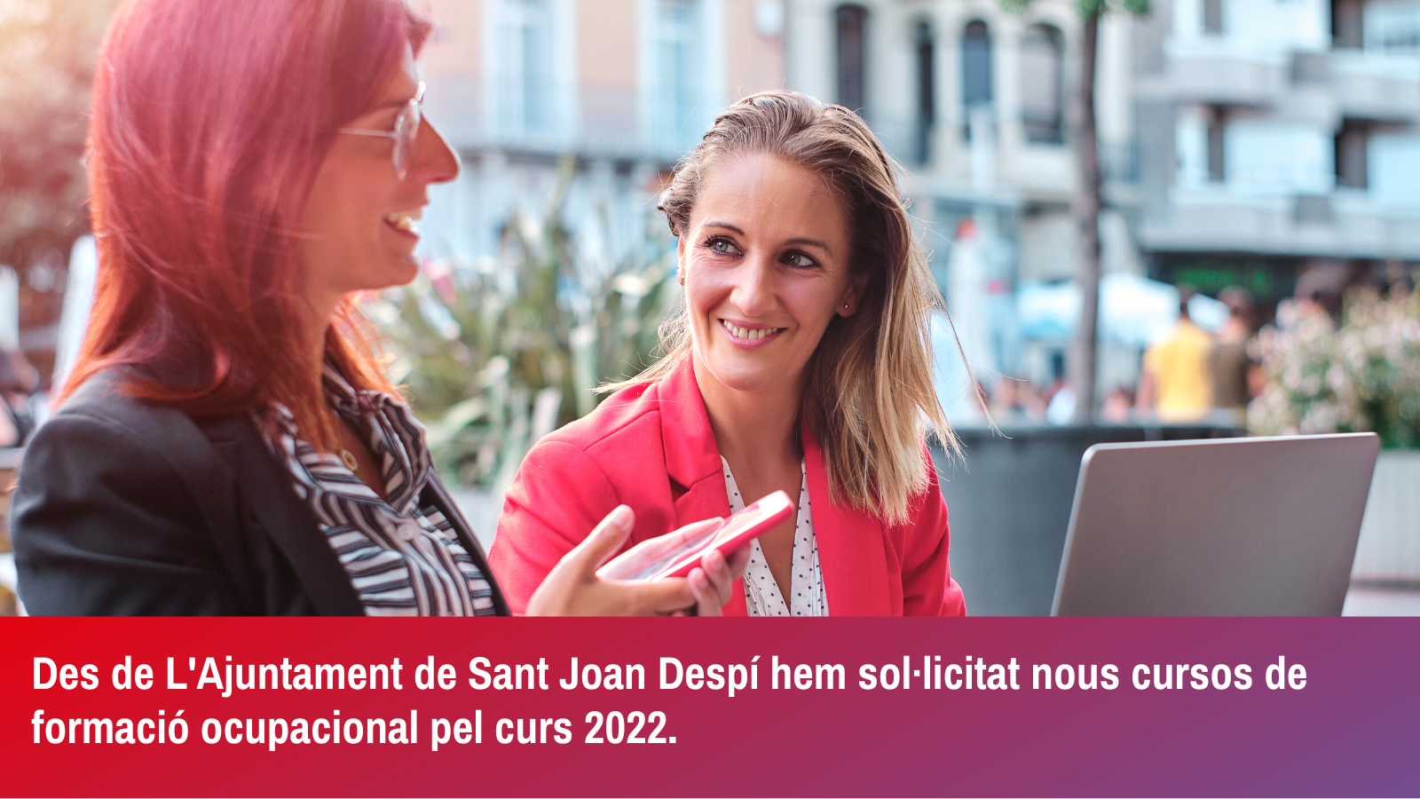 Des de L’Ajuntament de Sant Joan Despí hem sol·licitat nous cursos de formació ocupacional pel curs 2022.