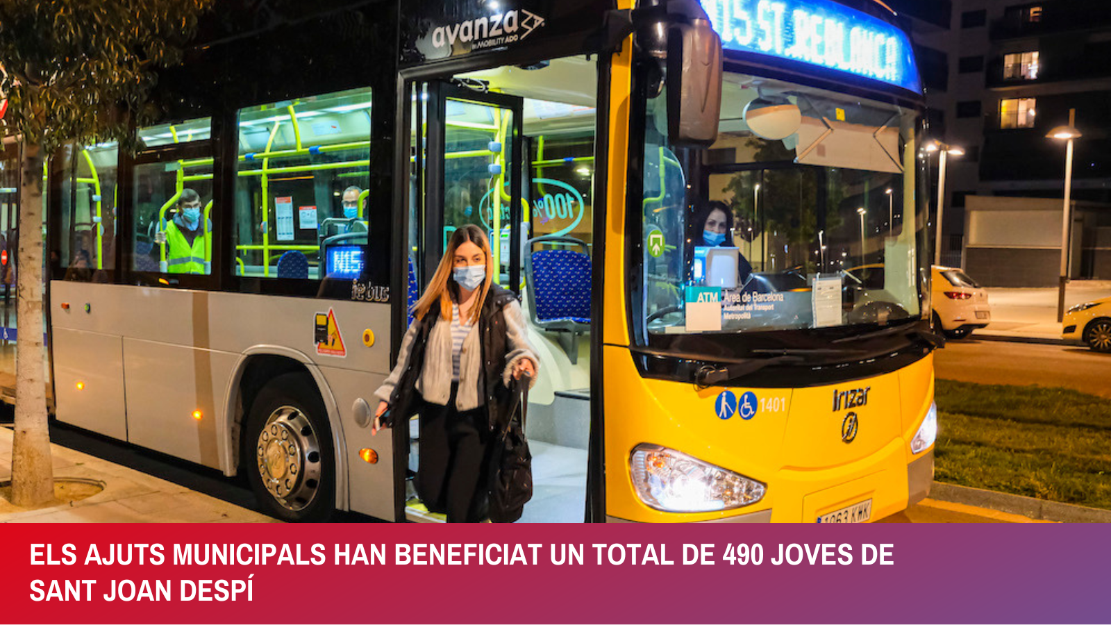 L’AJUNTAMENT AJUDA A GAIREBÉ MIG MILER DE JOVES ESTUDIANTS EN ELS SEUS DESPLAÇAMENTS EN TRANSPORT PÚBLIC