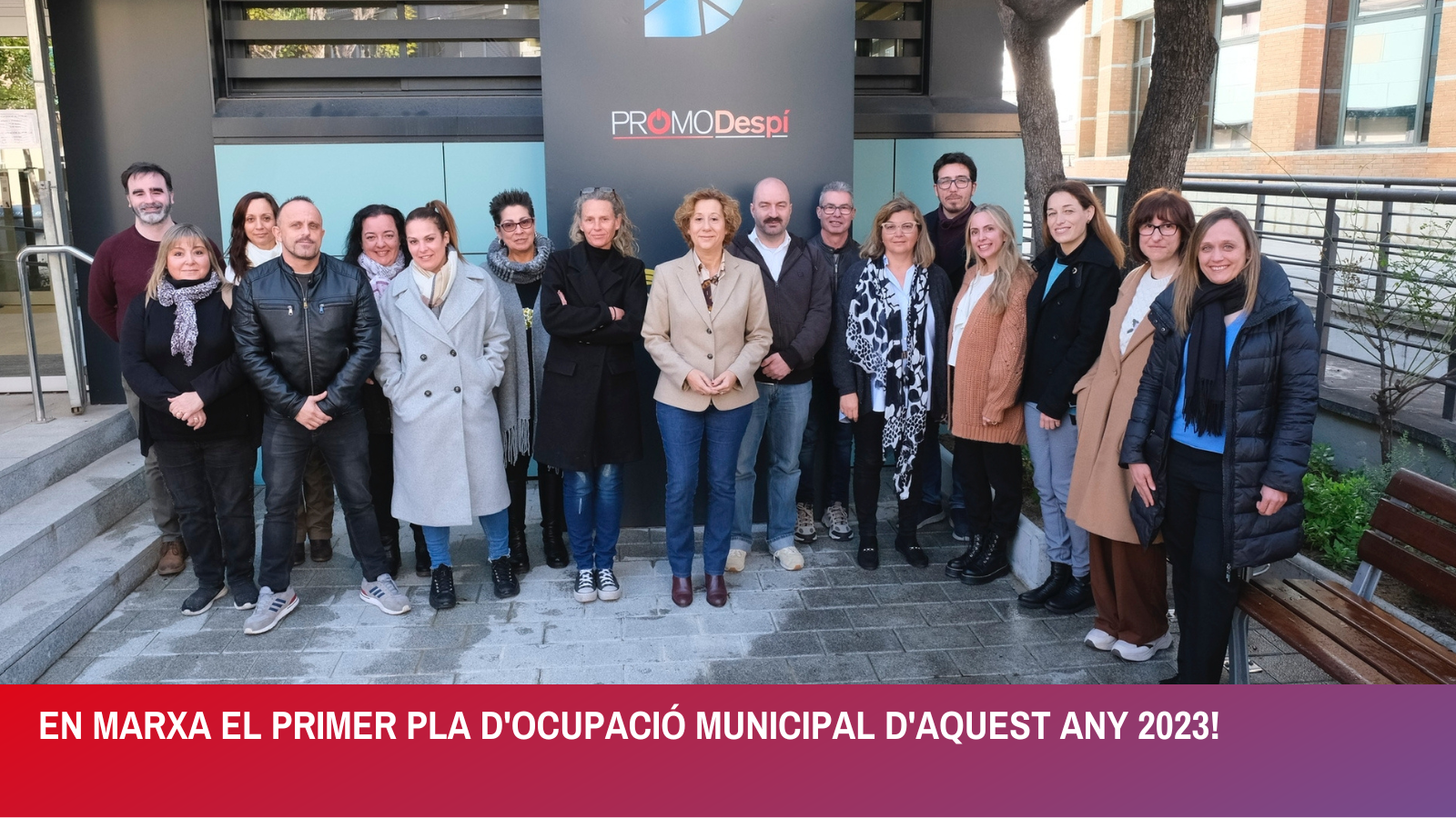 QUINZE PERSONES EN ATUR TREBALLARAN DURANT UN ANY A L’AJUNTAMENT