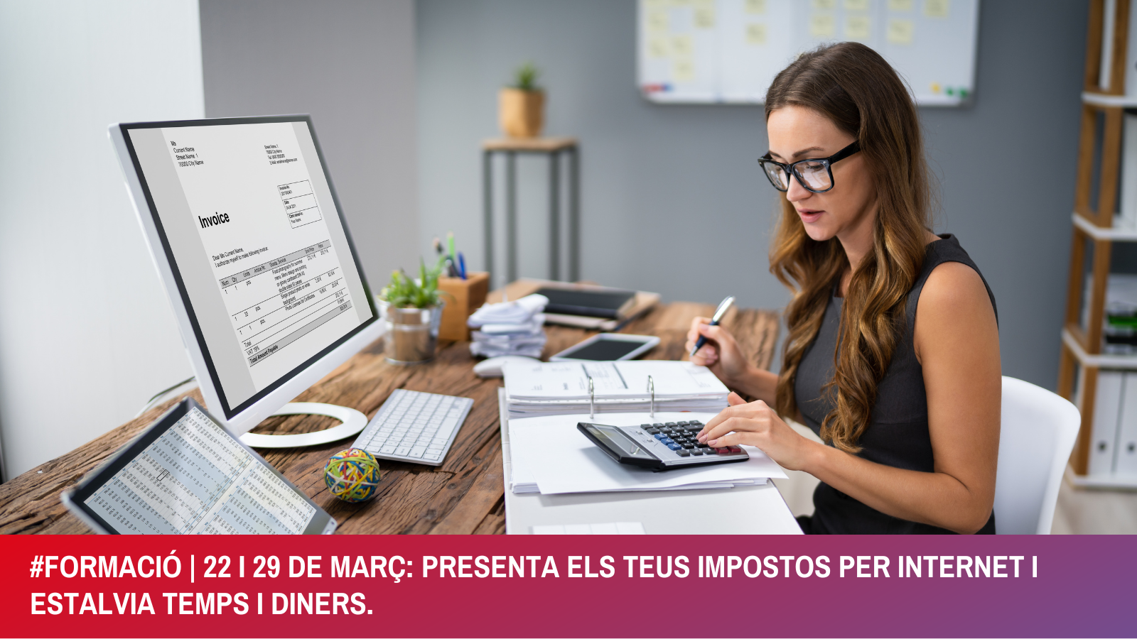 Formació Empresarial | Presenta els teus impostos per Internet i estalvia temps i diners