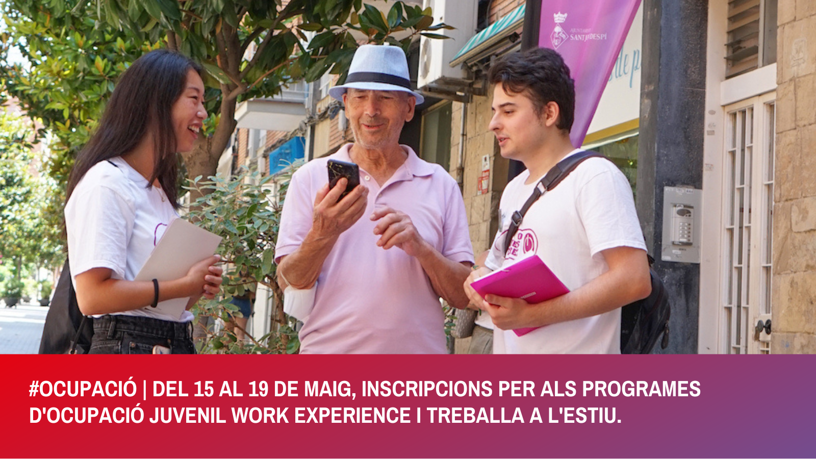Work Experience & Treballa a l’estiu 2023. DEL 15 AL 19 DE MAIG, INSCRIPCIONS OBERTES !